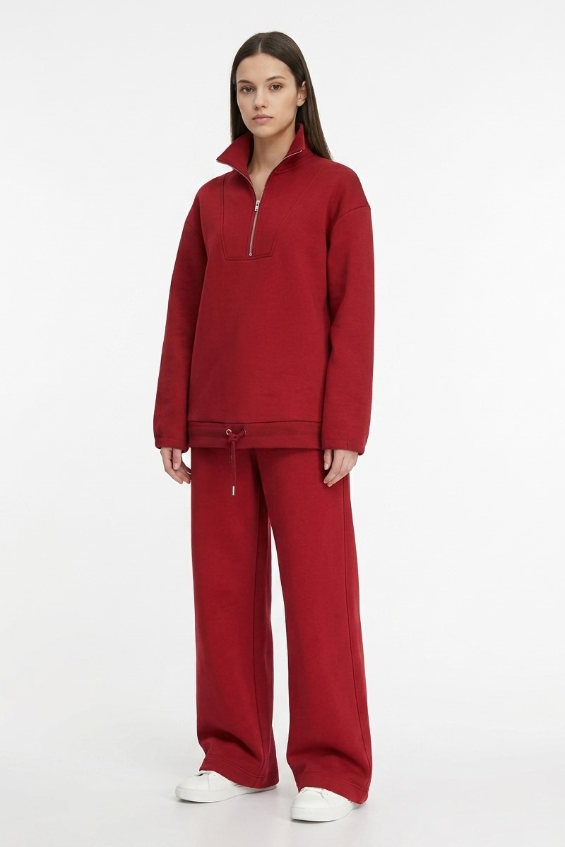 Толстовка бордовая "26 MAXMARA MADIA/002