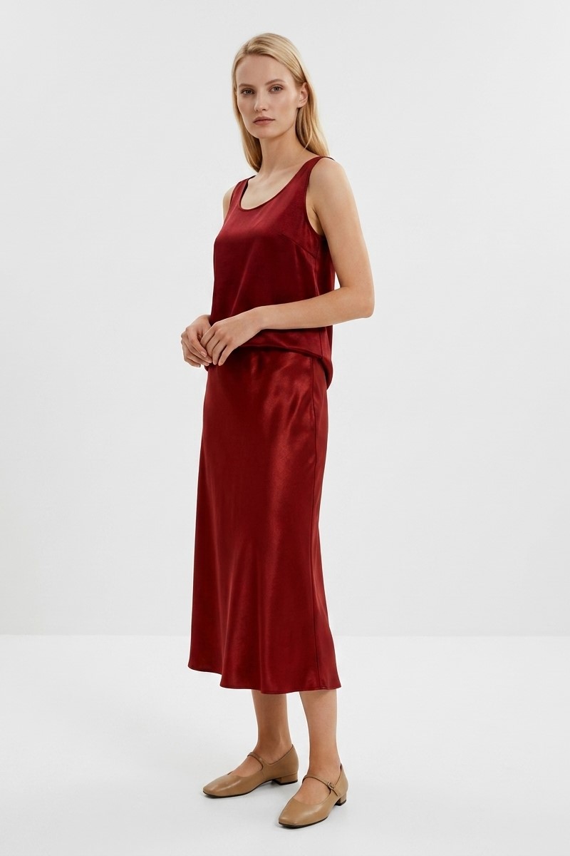 Юбка атласная "26 MAXMARA  ALESSIO/018