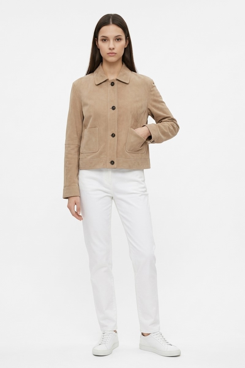 Жакет замшевый "26 MAXMARA  BAIA