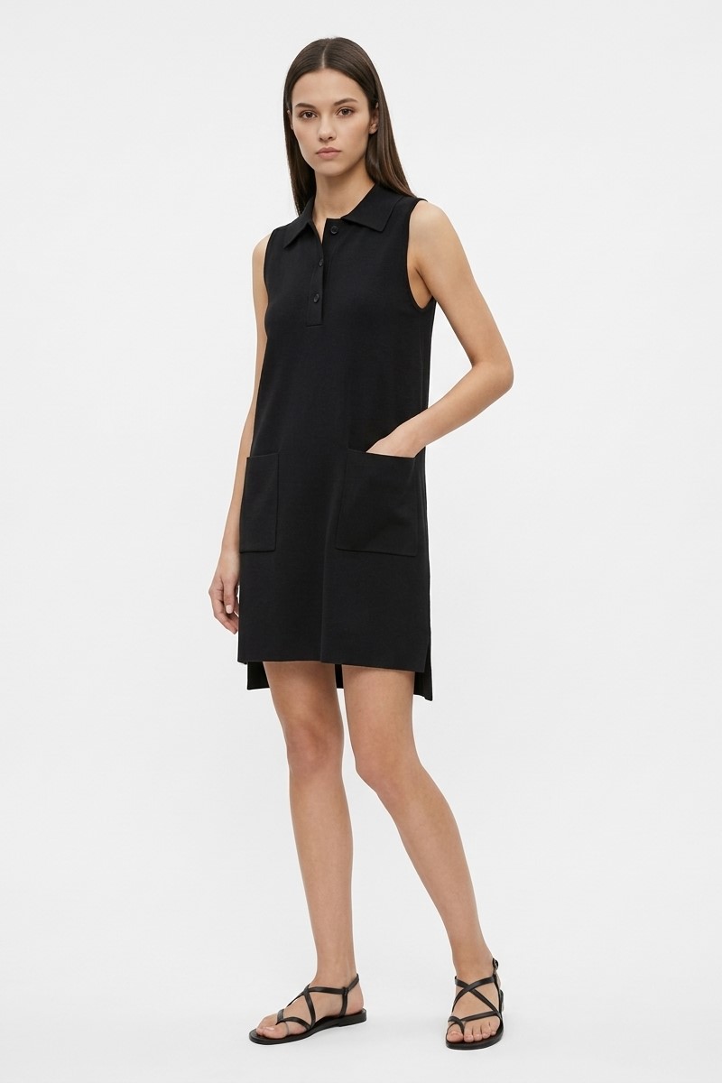 Платье трикотажное черное "26 MAXMARA  SAGGINA