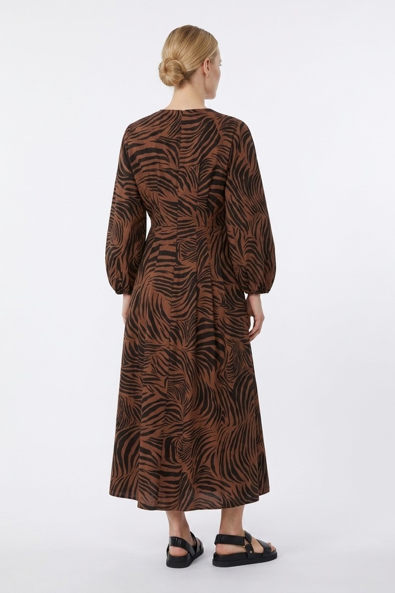 Платье макси с принтом "26 MAXMARA  ASTICE/002