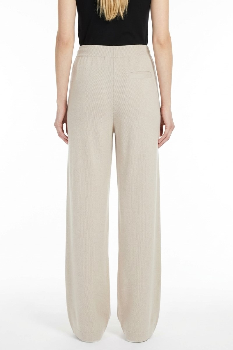 Брюки трикотажные экрю "26  MAXMARA BALI/001