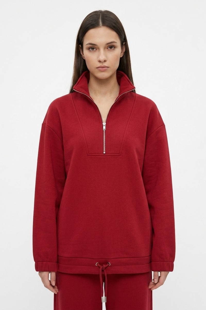 Толстовка бордовая "26 MAXMARA MADIA/002