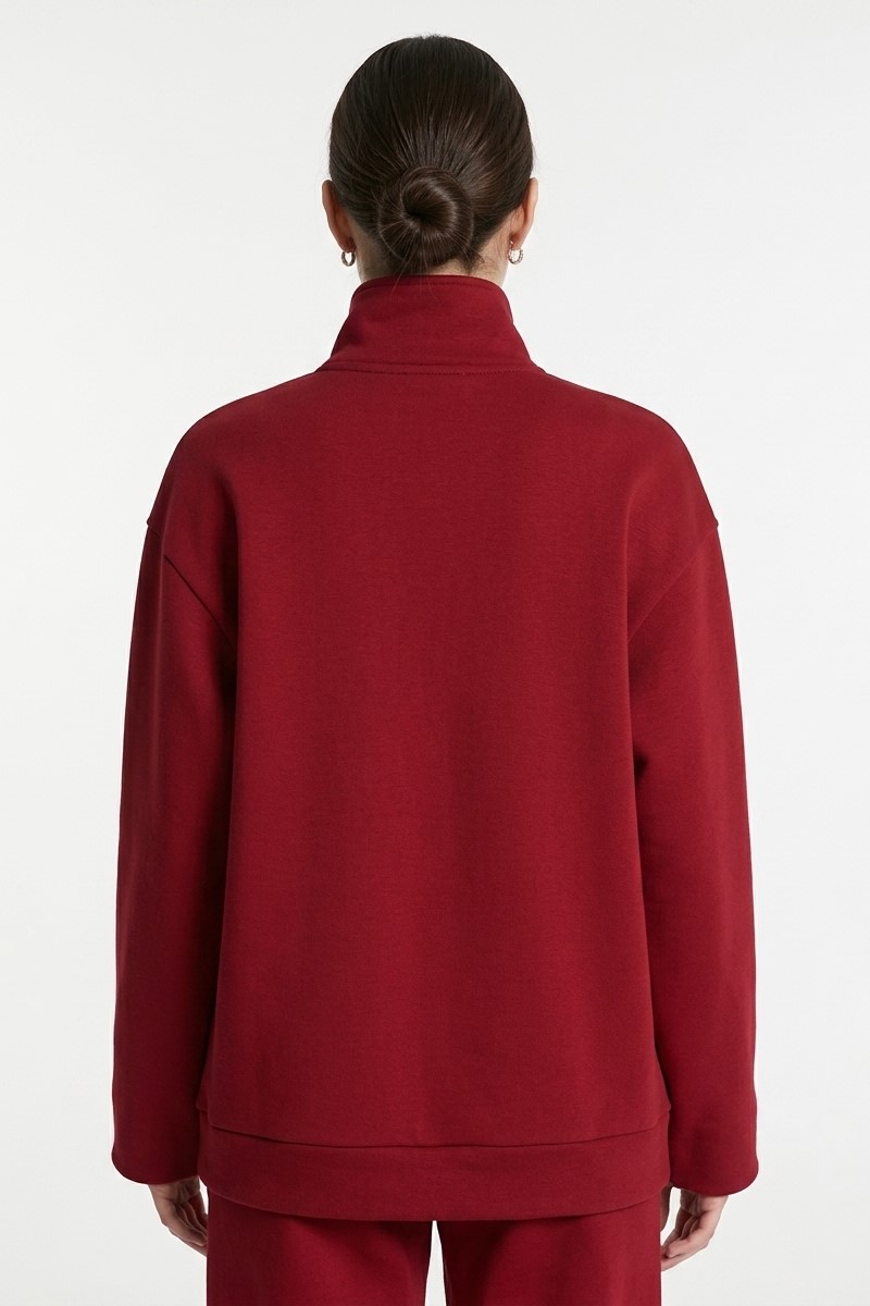 Толстовка бордовая "26 MAXMARA MADIA/002