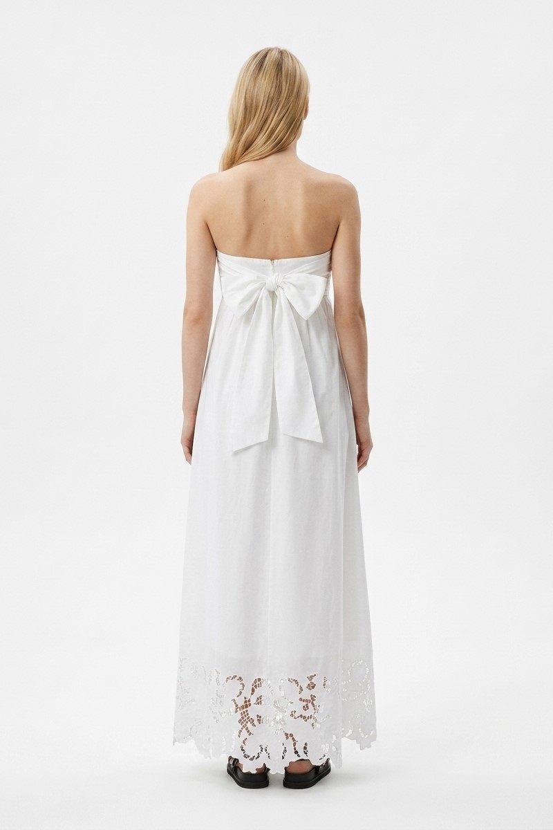 Сарафан белый "26 MAXMARA  SCENA