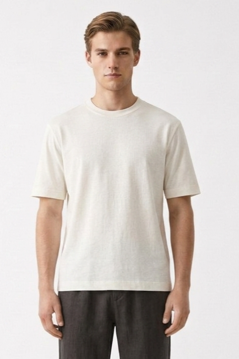 Футболка хлопок белая SS26 FLY3 LE LANE TS645 2360729