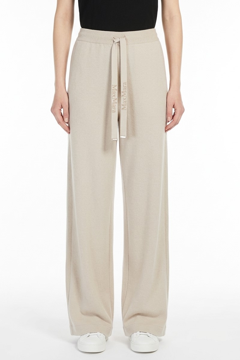 Брюки трикотажные экрю "26  MAXMARA BALI/001