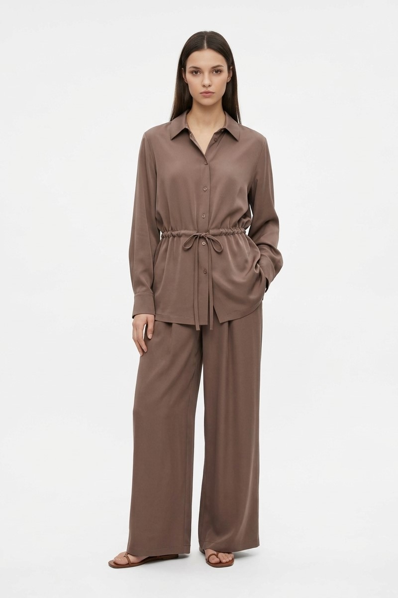 Жакет трикотажный коричневый "26 MAXMARA  PASSO