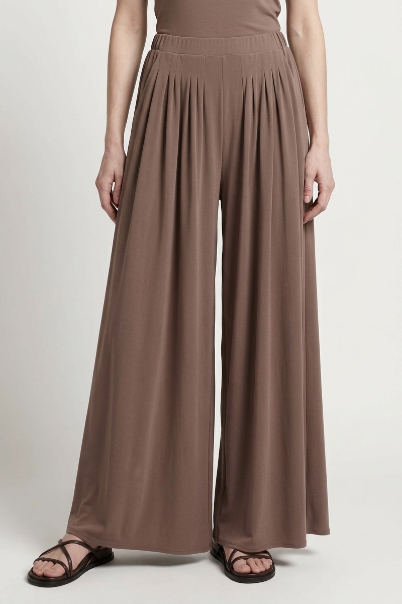 Брюки трикотажные коричневые "26 MAXMARA  CICALA