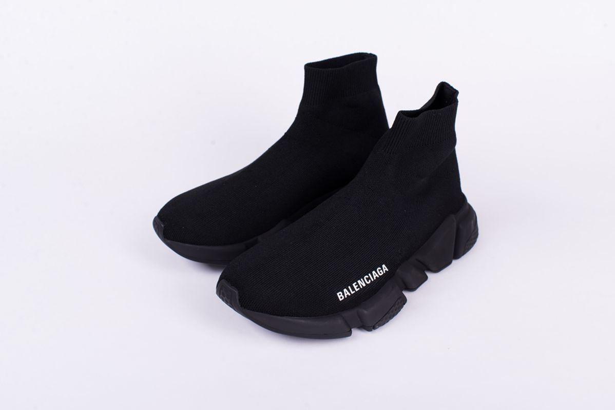 Текстильные кроссовки Speed LT 25/26 BALENCIAGA 587280-W2DB1-1013