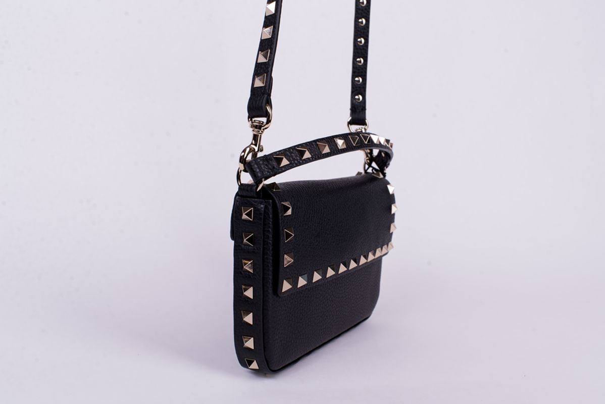Сумка Rockstud small черная SS26 VALENTINO 8W2P0W07VSH