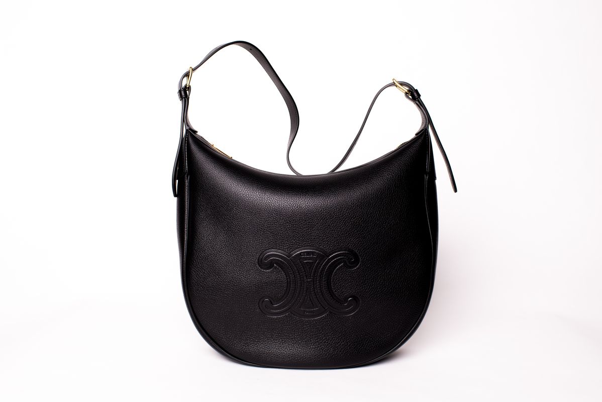 Сумка черная Heloise medium SS25 Céline 114713FLH.38NO