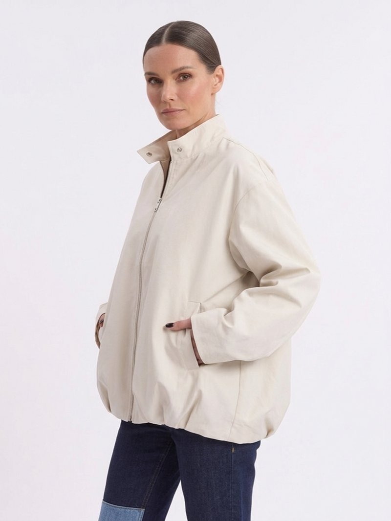 Куртка-баллон бежевый SS26 La Piscine LS261WO010 006