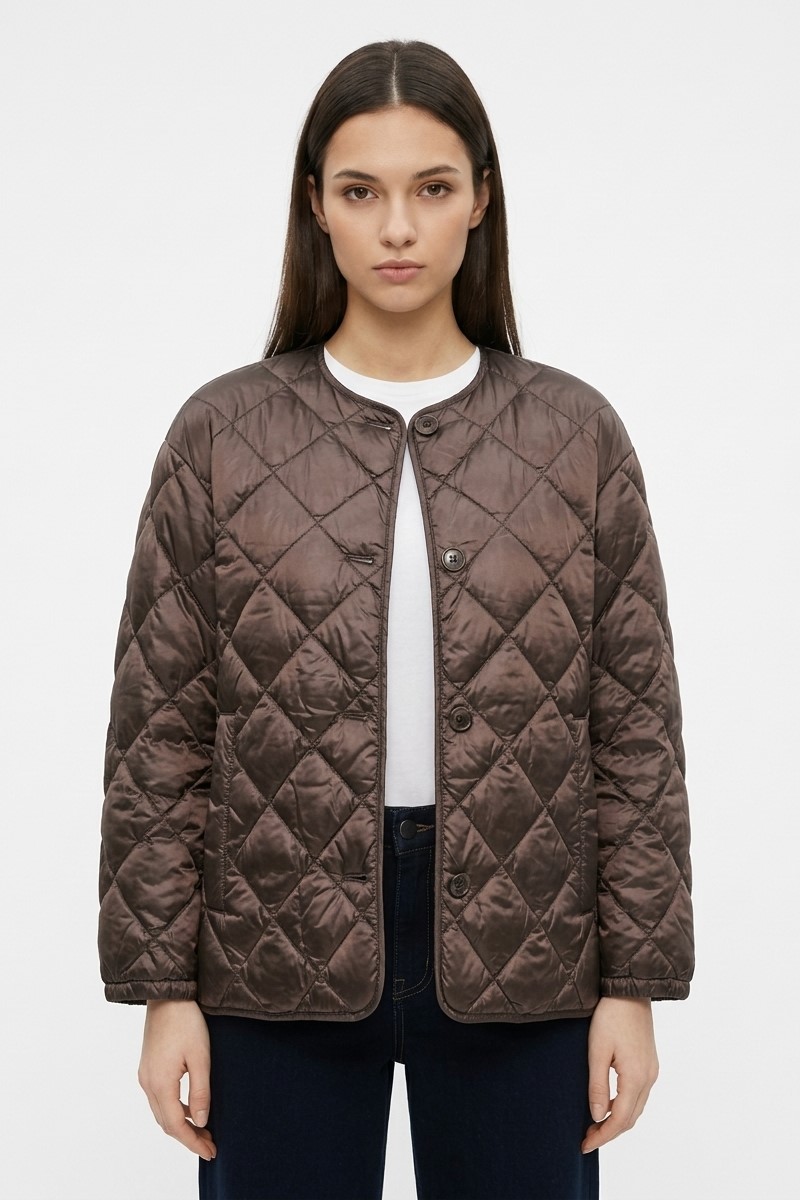 Куртка стеганная без ворота "26  MAXMARA  SOFTD/023