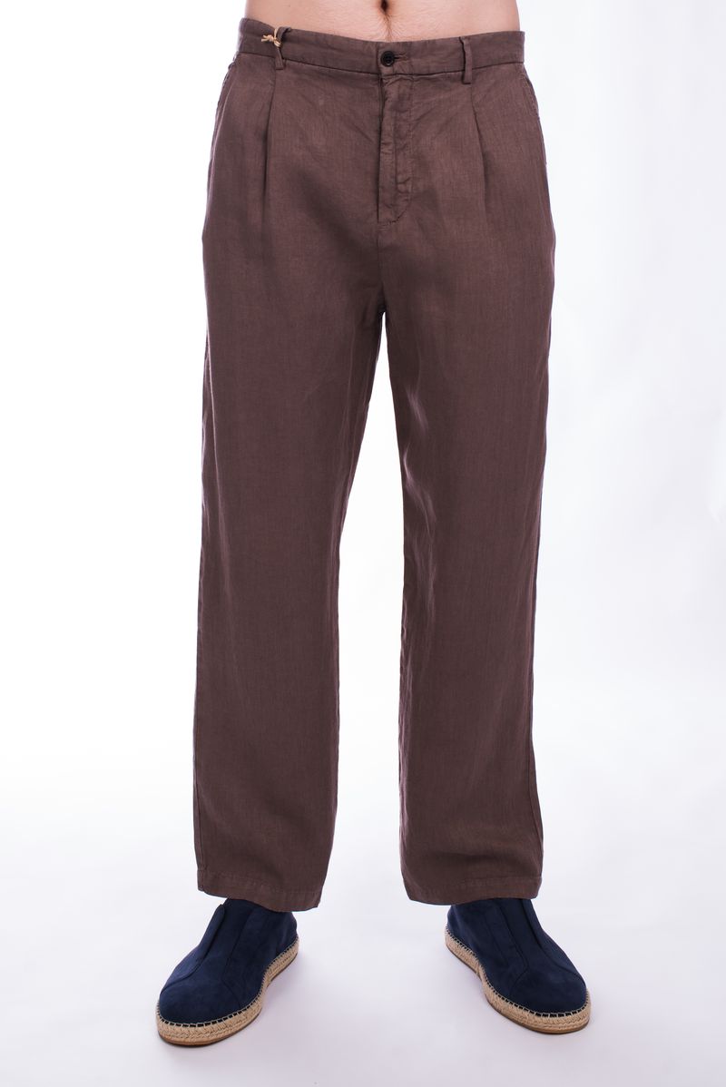 Брюки лен терракот SS25 AT.P.CO A301TOM713/280
