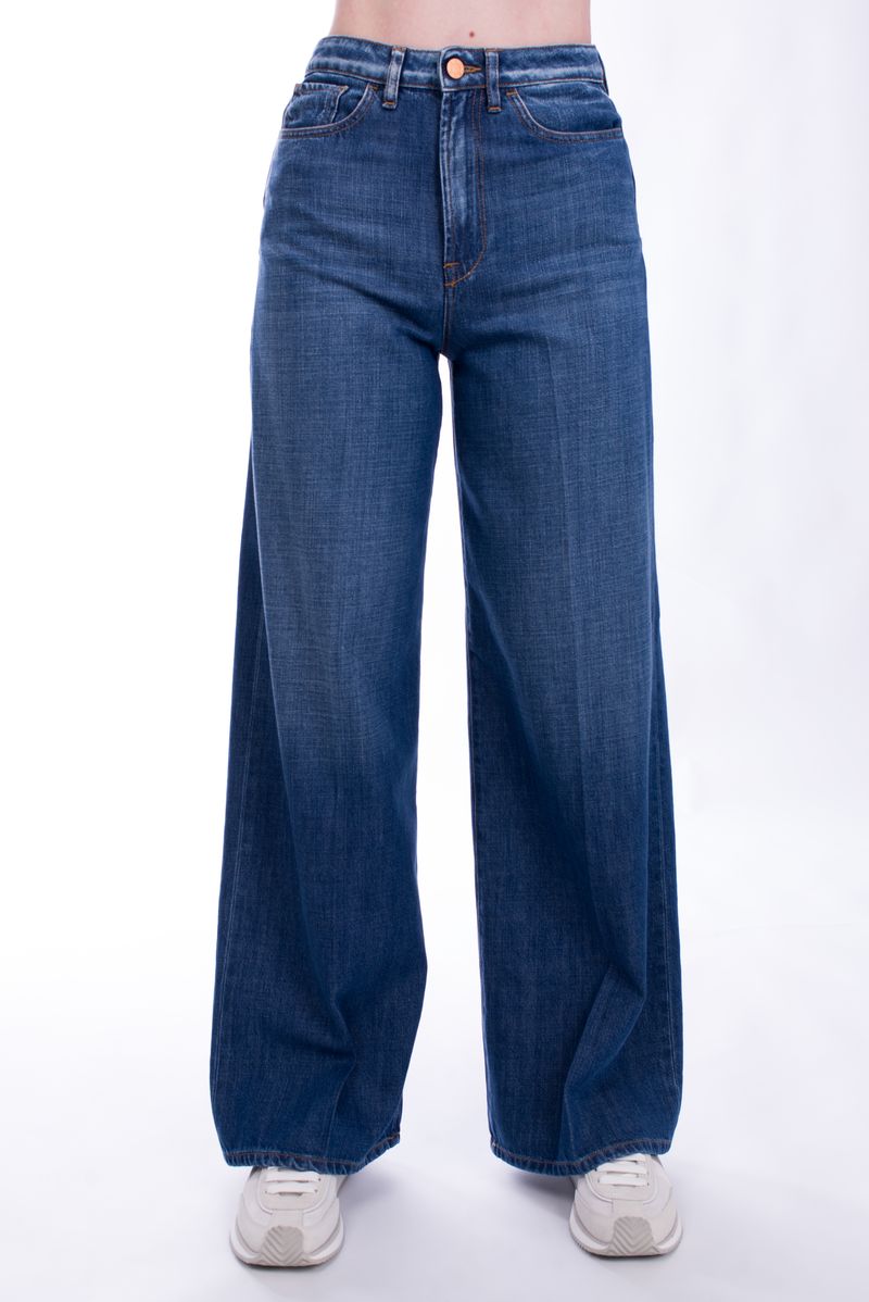 Джинсы синие широкие SS25 3x1 FLIP JEAN 31-W43054-DR1142