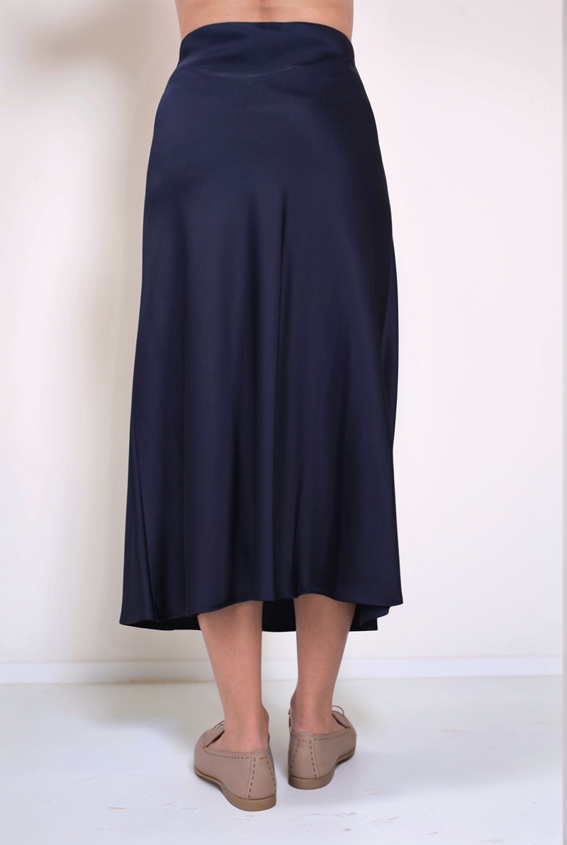 Юбка миди темно-синяя 25/26 LE TRICOT PERUGIA 66075