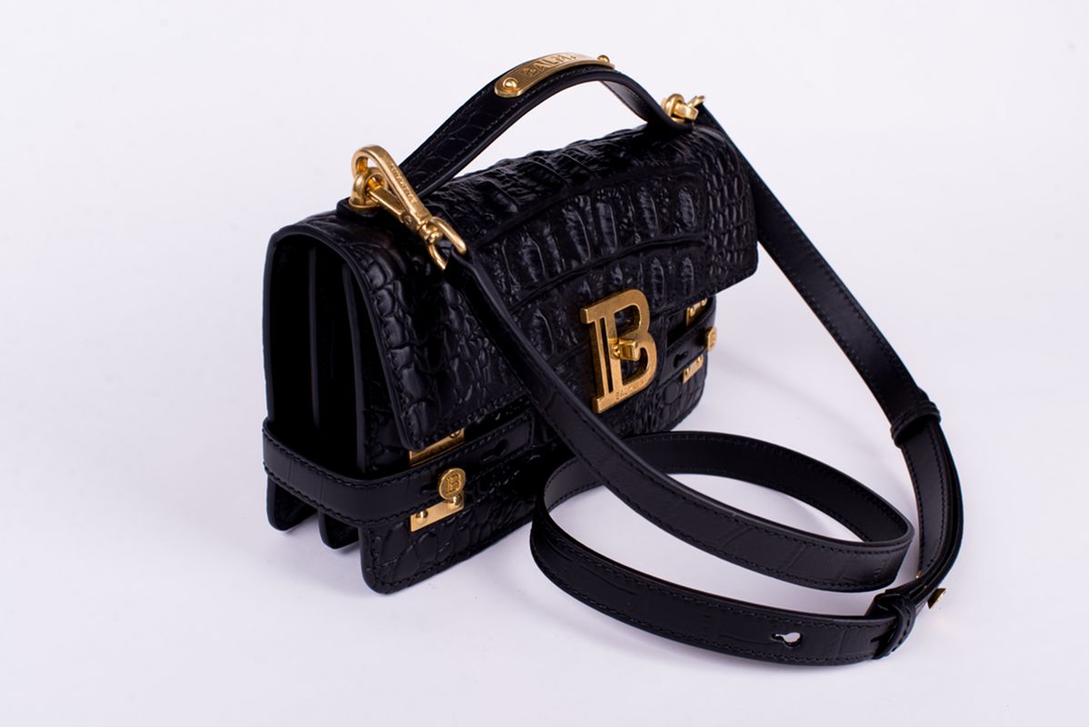 Сумка B-Buzz 24 черная 25/26 BALMAIN FN0DA828LOBC 0PA