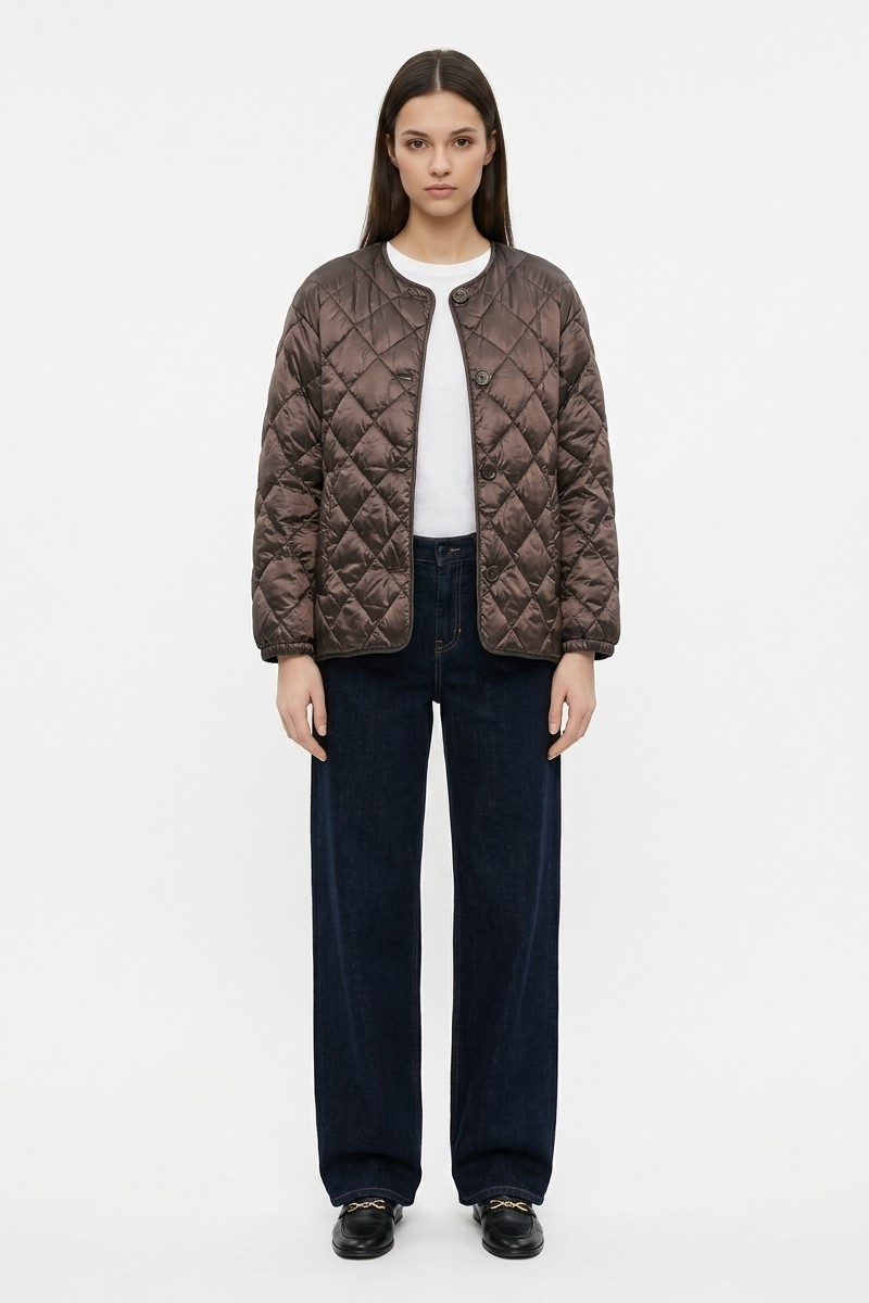 Куртка стеганная без ворота "26  MAXMARA  SOFTD/023