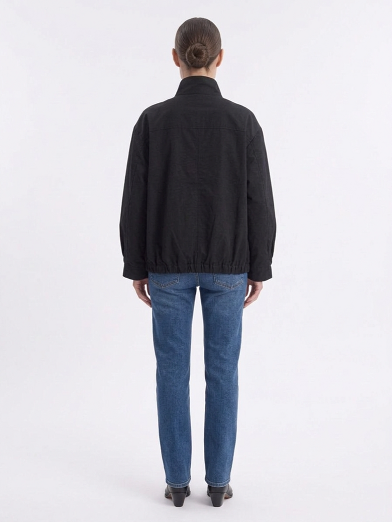 Куртка-баллон черный SS26 La Piscine LS261WO010 999