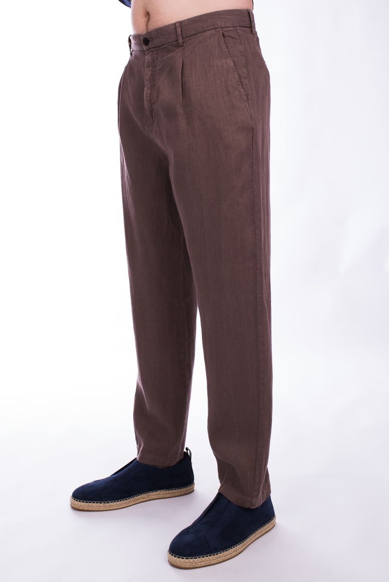 Брюки лен терракот SS25 AT.P.CO A301TOM713/280