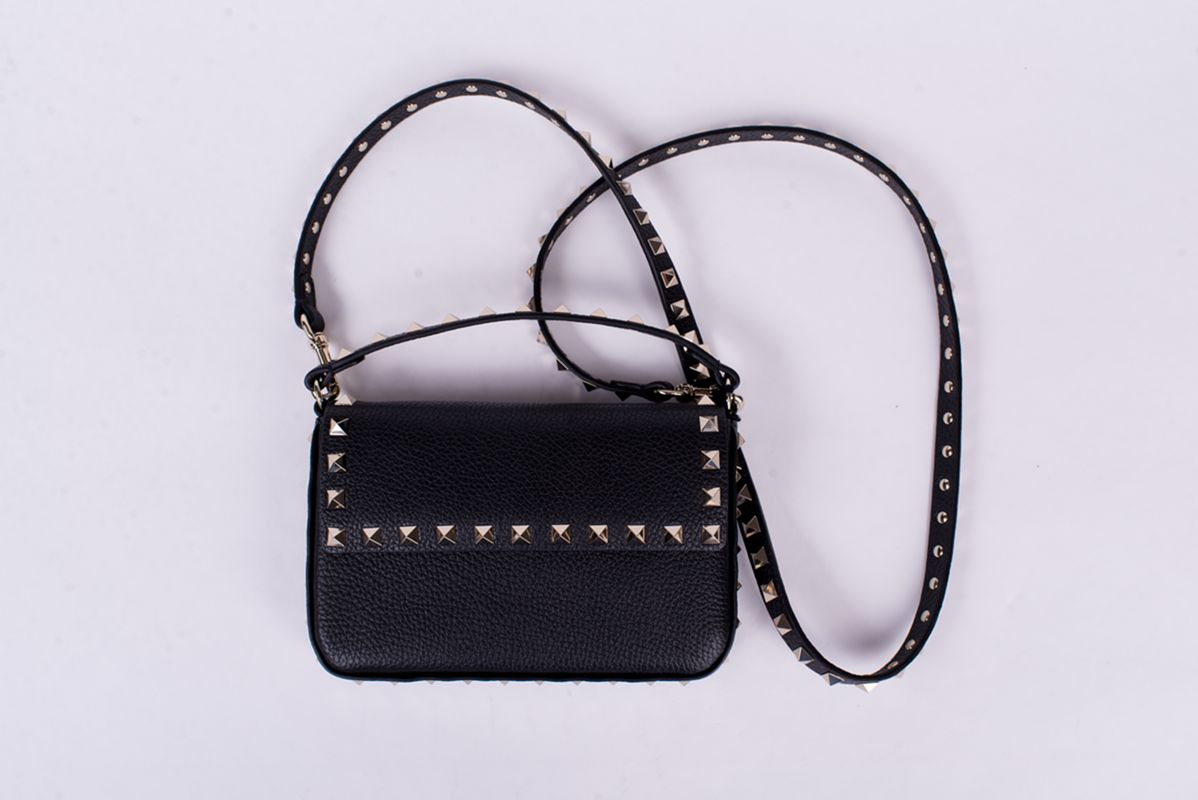 Сумка Rockstud small черная SS26 VALENTINO 8W2P0W07VSH