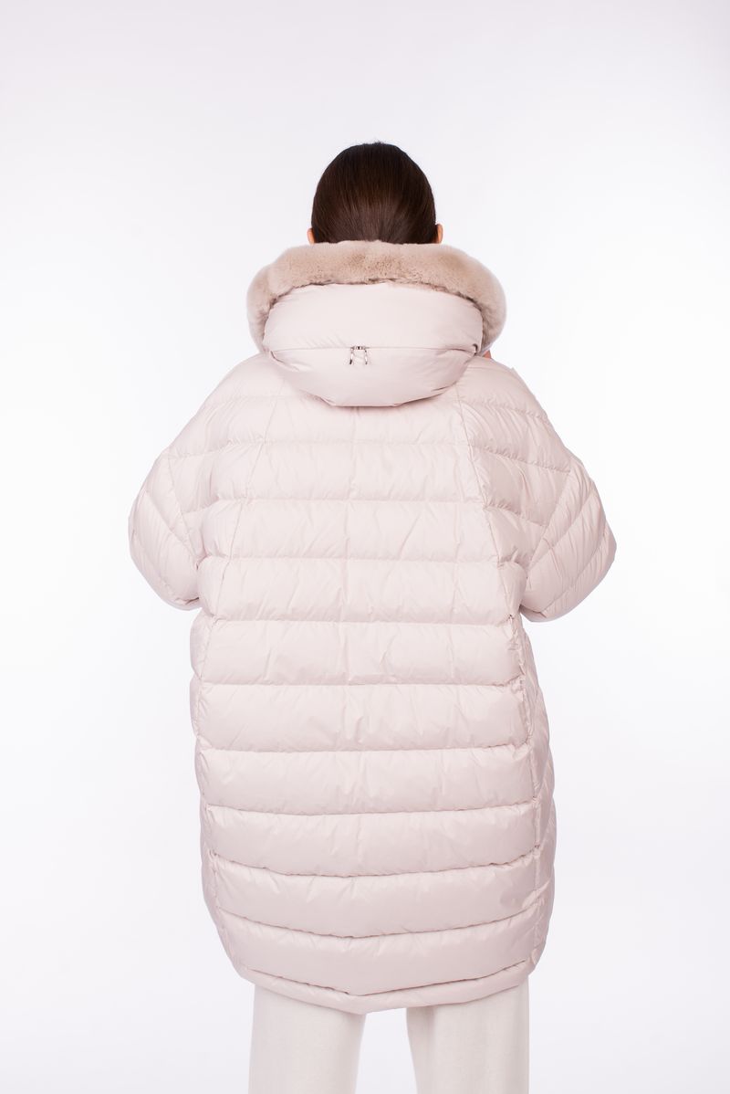 Куртка пуховая двусторонняя бежевая  24/25 DIEGO M  24IM-Z717/825