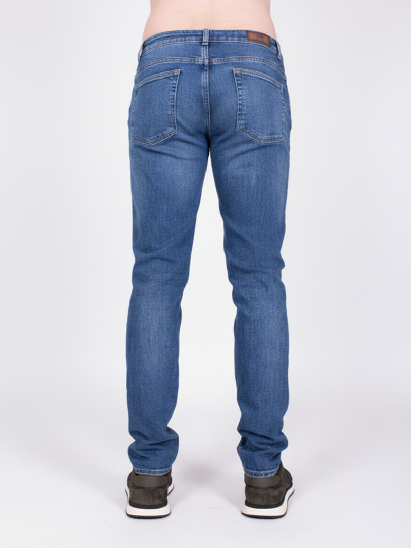 Джинсы с потертостями SS26 FRADI WN2186