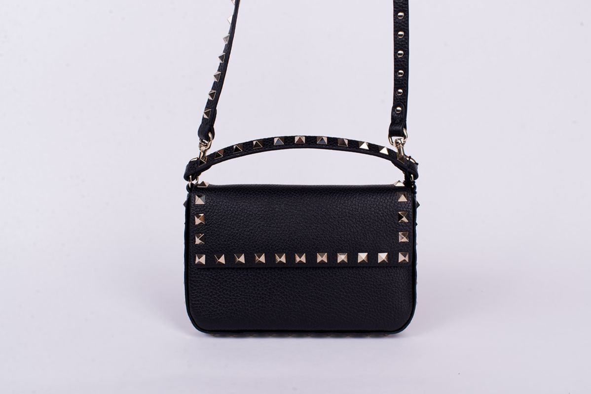 Сумка Rockstud small черная SS26 VALENTINO 8W2P0W07VSH