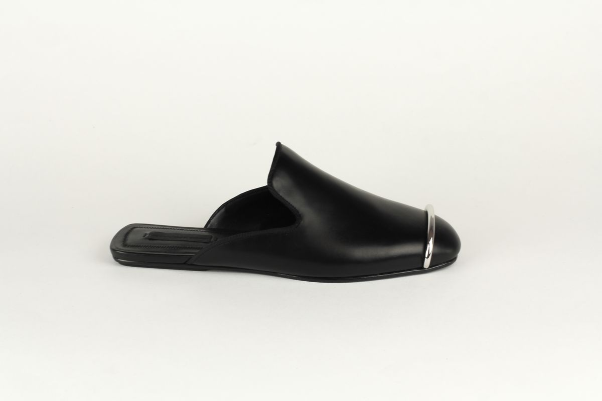 Мюли с металлической деталью на носке "18 ALEXANDER WANG 3099F0080L