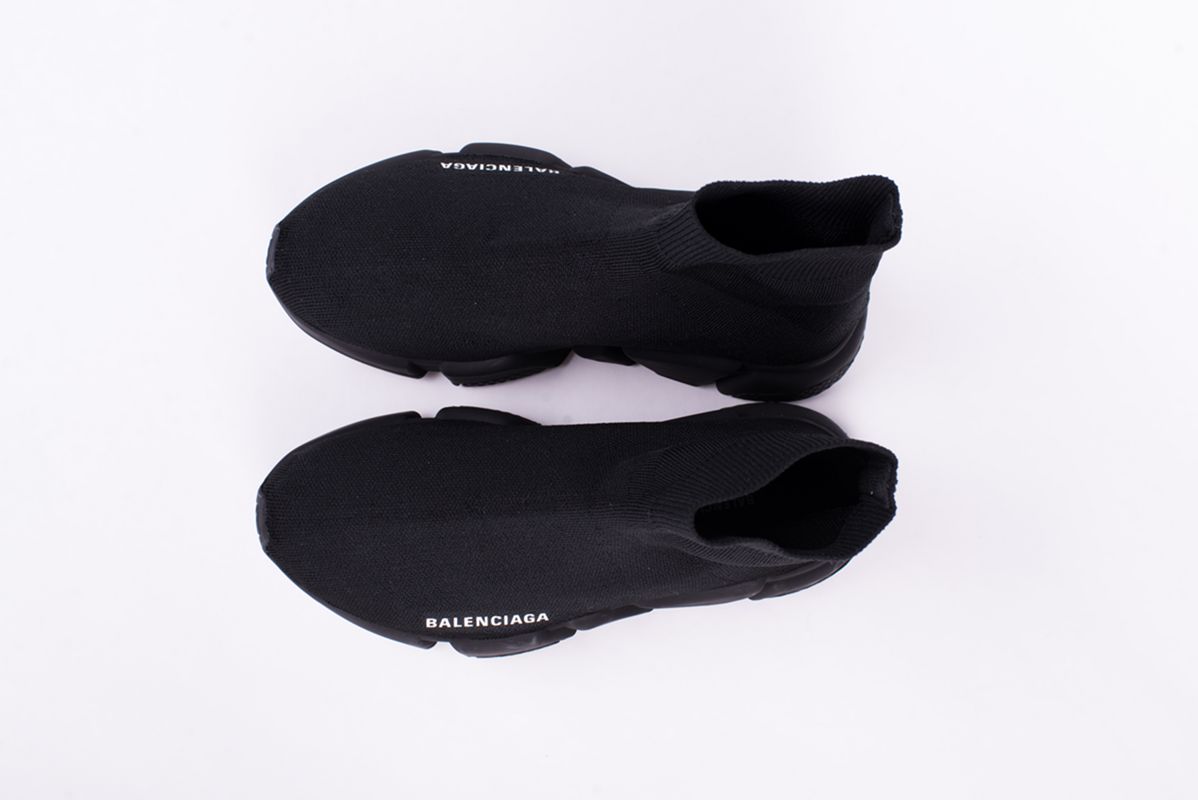 Текстильные кроссовки Speed LT 25/26 BALENCIAGA 587280-W2DB1-1013