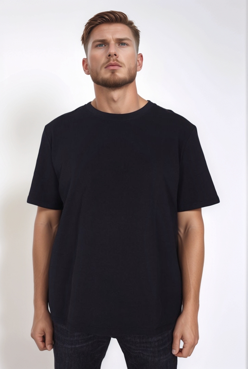 Хлопковая футболка черная Balmain 25/26 FH0EG000 GF30 EAB