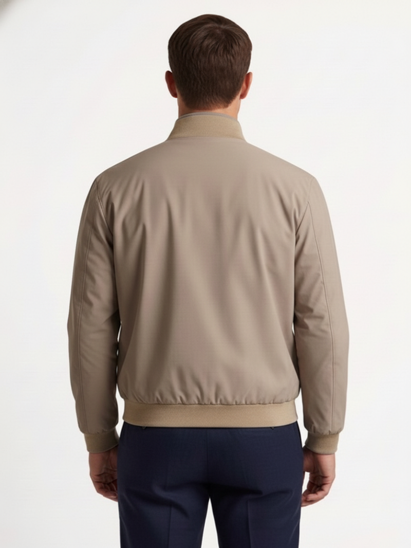 Куртка-бомбер бежевая SS26 FRADI TN5470