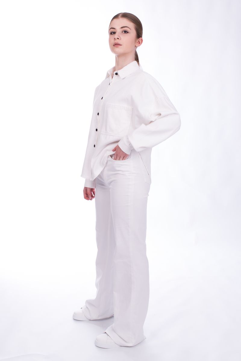Джинсы белые SS25 3x1 FARRAH 70 31-W34C41-DC1129