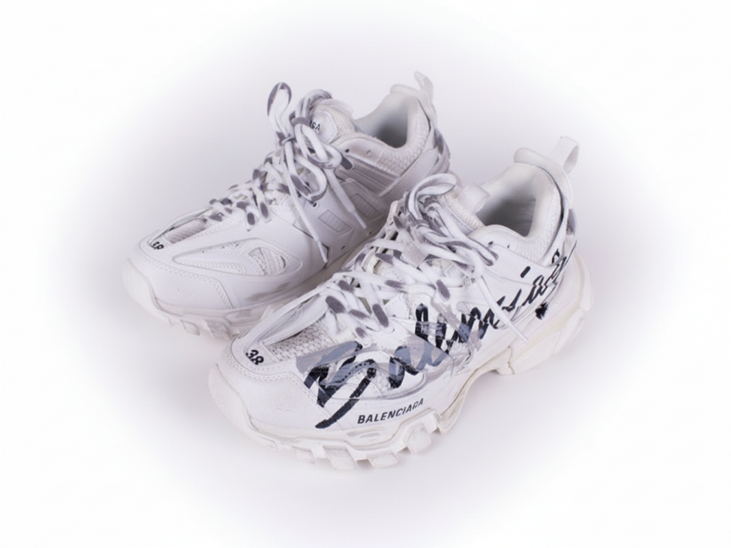 Текстильные кроссовки Track 25/26 BALENCIAGA 542436 WTRHW9010