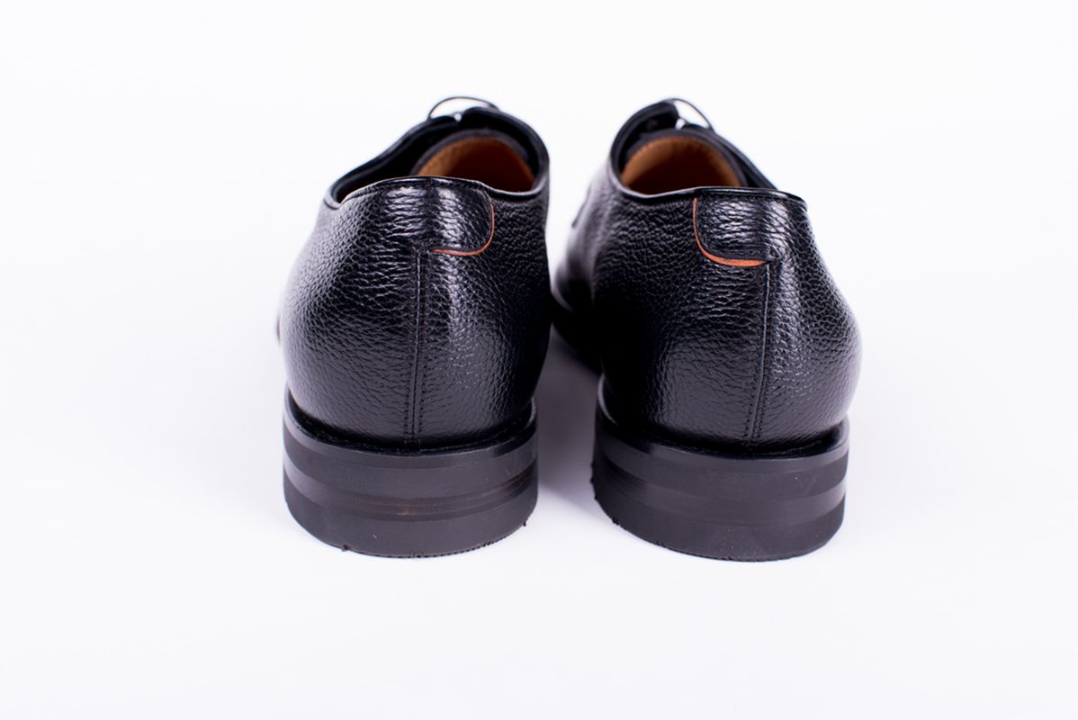 Кожаные дерби ENSLEY черные 25/26 SANTONI MCCG17837PI2HSDSN01