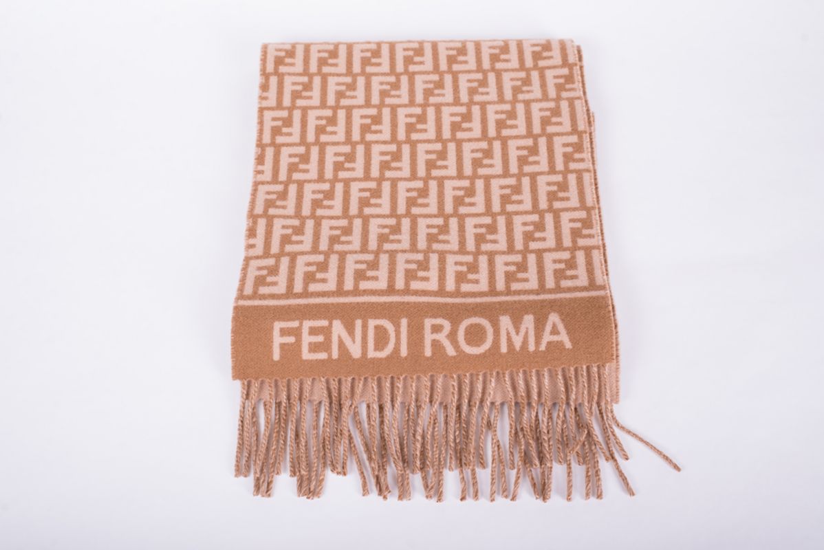 Шарф из шерсти и кашемира 25/26 FENDI FXT113 F0QB8