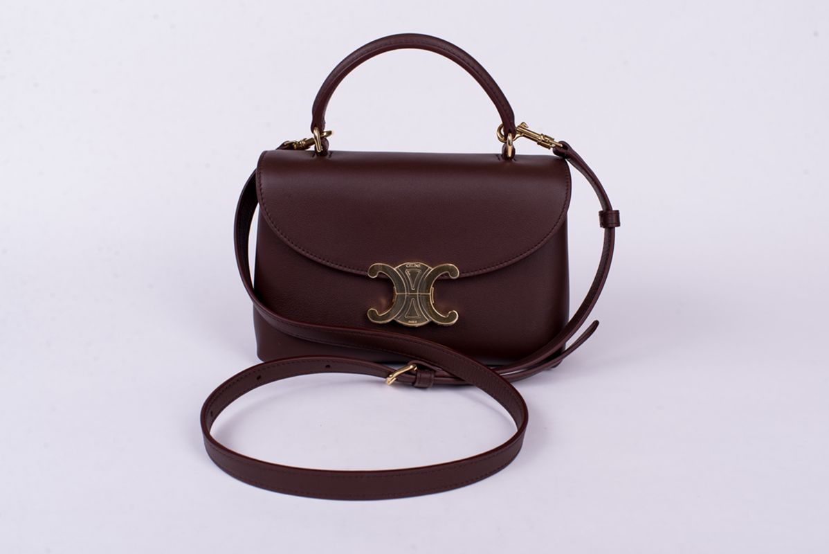 Сумка коричневая Teen Nino SS26 Céline 118113FXK.18CH