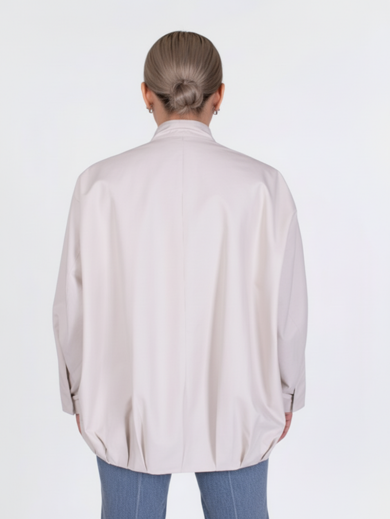 Куртка-баллон бежевый SS26 La Piscine LS261WO010 006