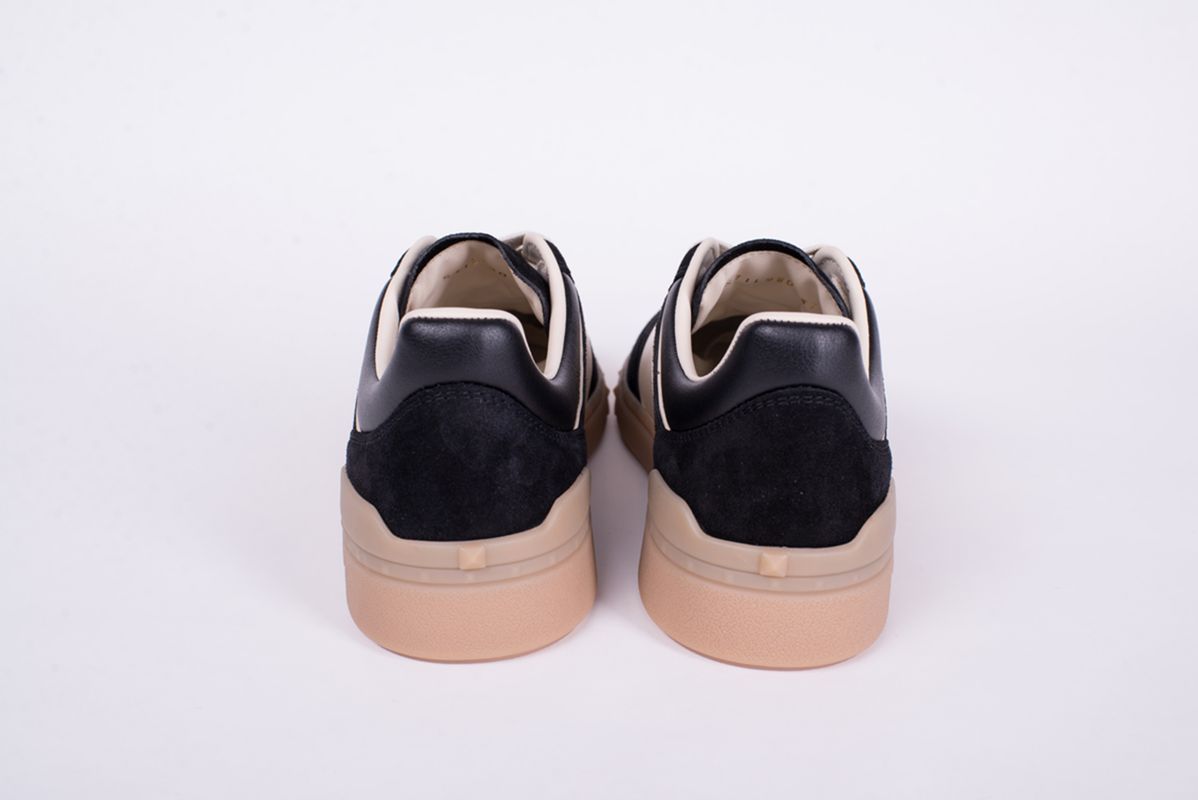 Замшевые кеды черные Upvillage 25/26 VALENTINO 7W0S0IL9