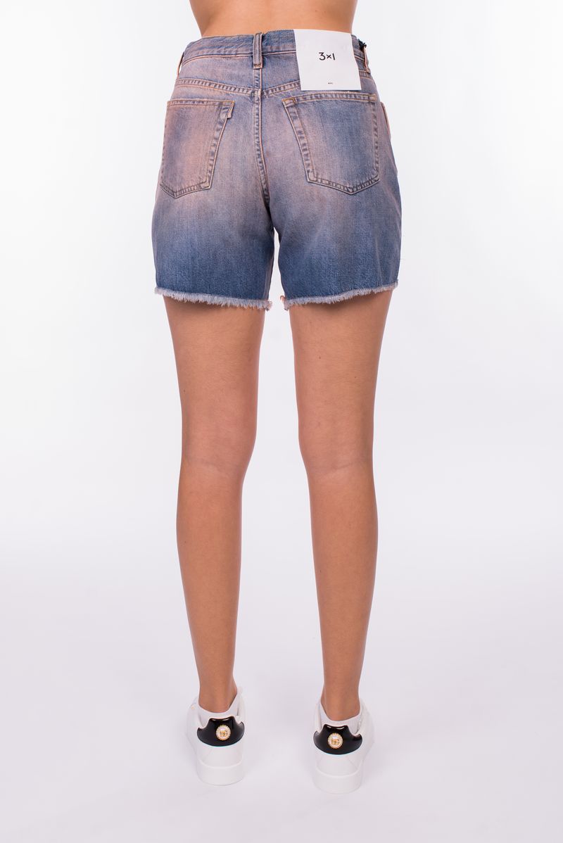 Шорты с рваными элементами  SS24 3x1 BLAKE SHORT