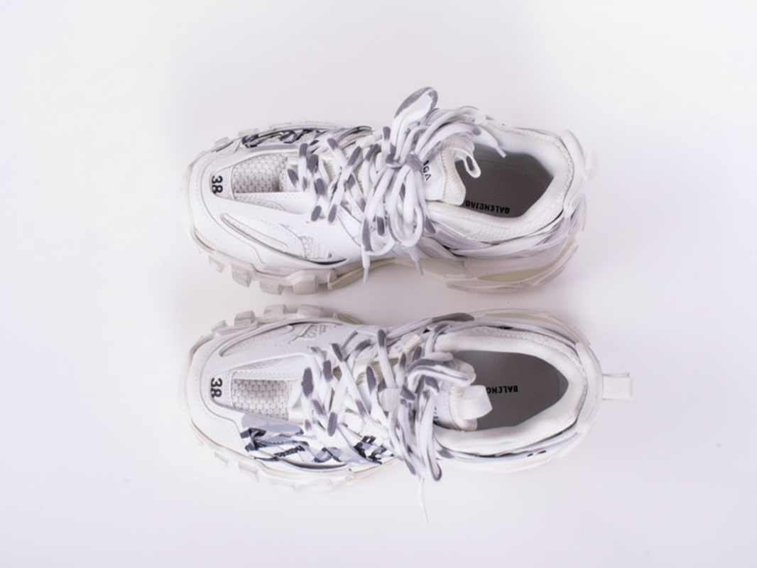 Текстильные кроссовки Track 25/26 BALENCIAGA 542436 WTRHW9010